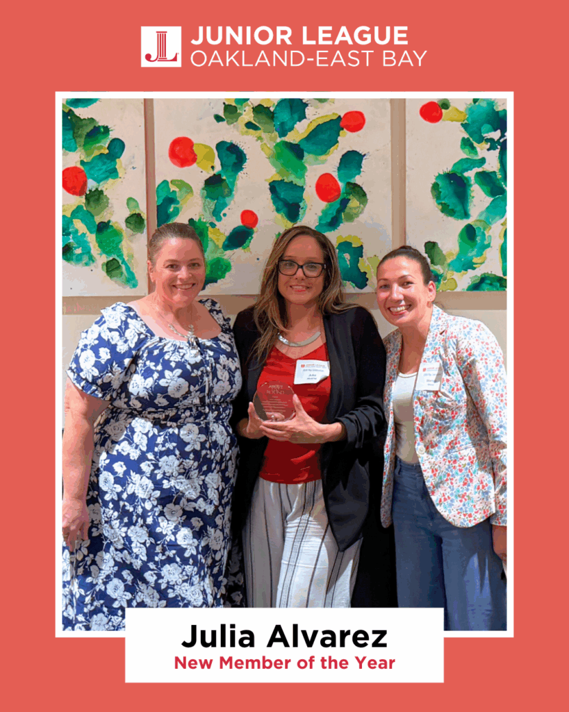 Junior League of Oakland-East Bay Committee New Member of the Year: Julia Alvarez