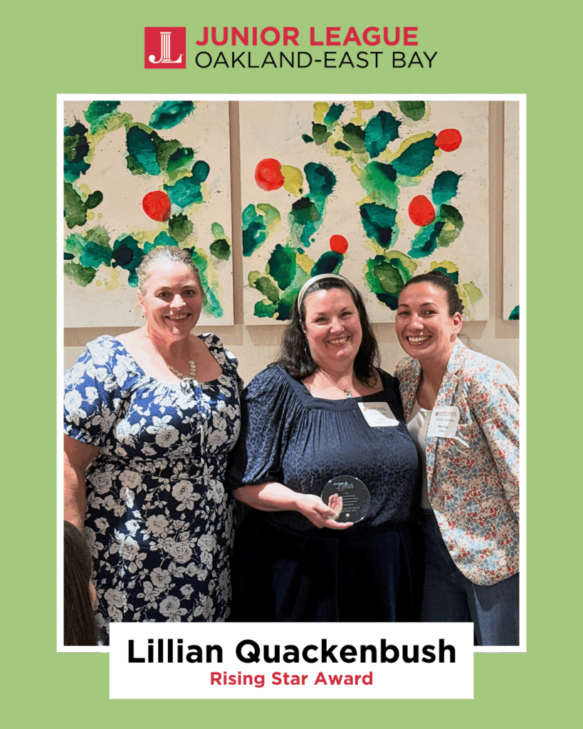 Junior League of Oakland-East Bay Committee Rising Star: Lillian Quackenbush