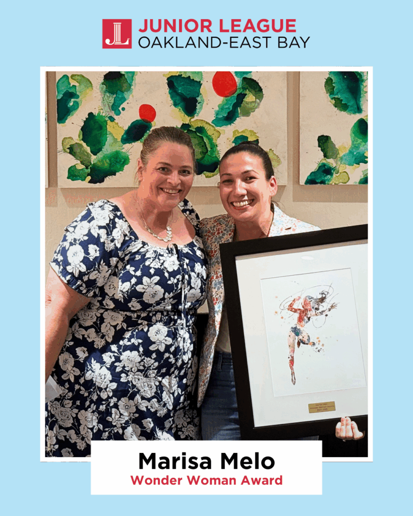 Junior League of Oakland-East Bay Committee Wonder Woman: Marisa Melo