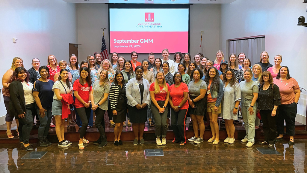 Junior League of Oakland-East Bay General Membership Meeting Group Photo